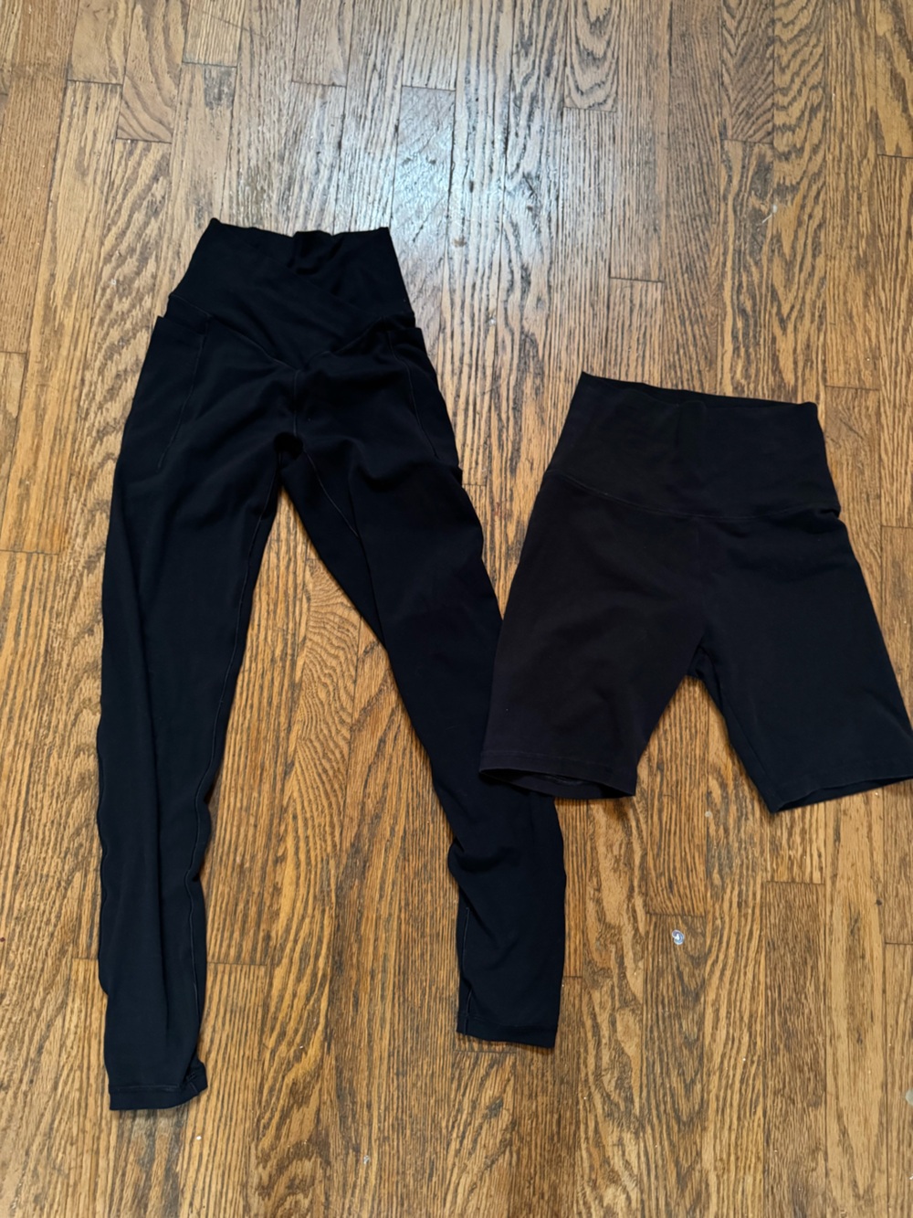 Offline by Aerie Real Me Hi-Rise Leggings Black Womens XS bundle biker shorts